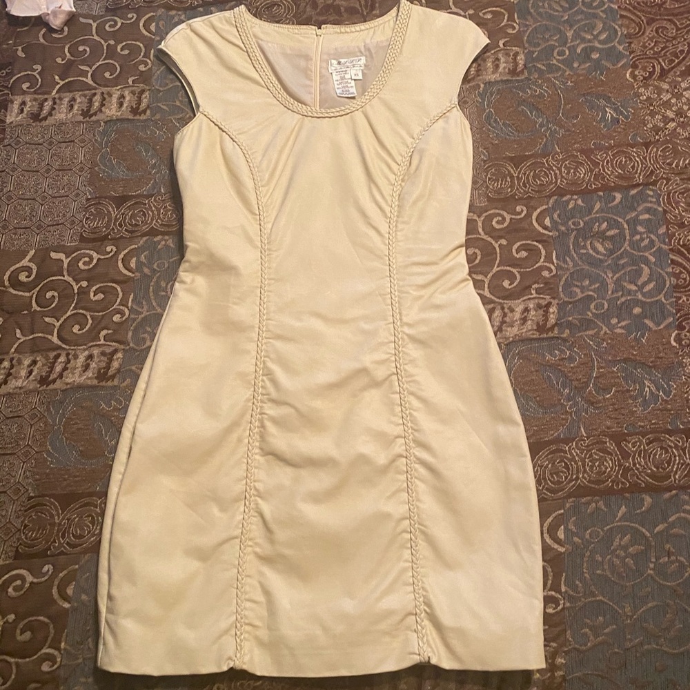 Leather Like Dress